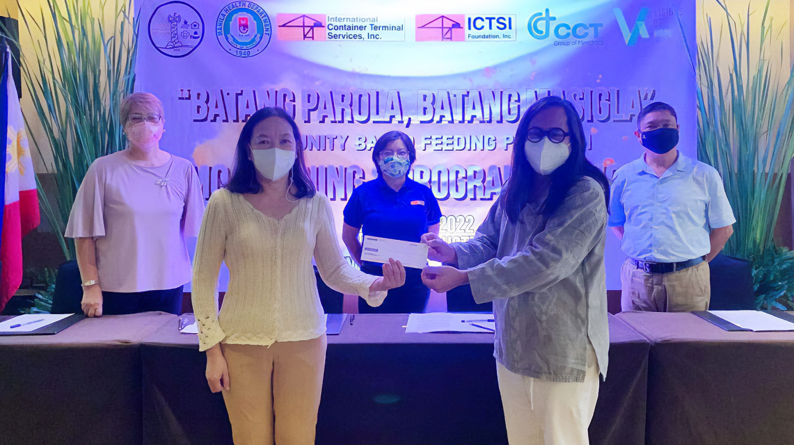 ICTSI Foundation rolls out supplemental feeding programs for children